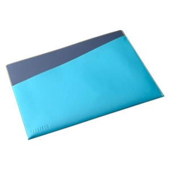 CASSAROS Clear File Turquoise Case, Blue, CAFC-11