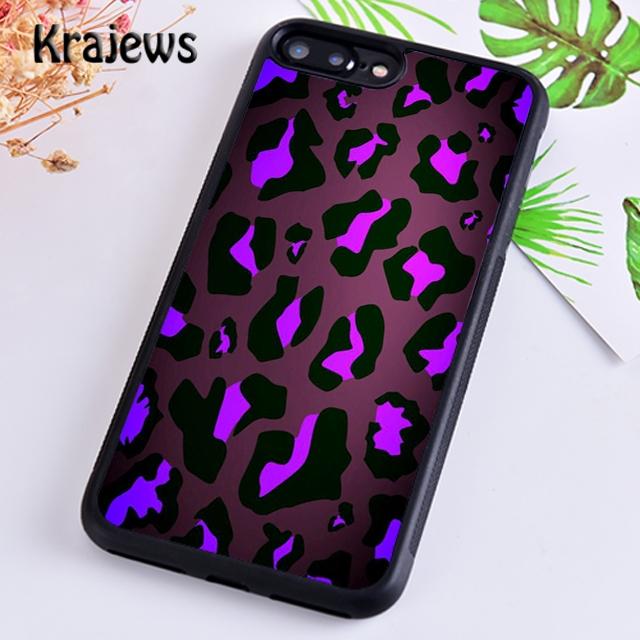 Krajews Tiger leopard print Soft Phone Case Cover For iPhone 17 Air 16 15 14 plus 12 pro max coque Shell Fundas