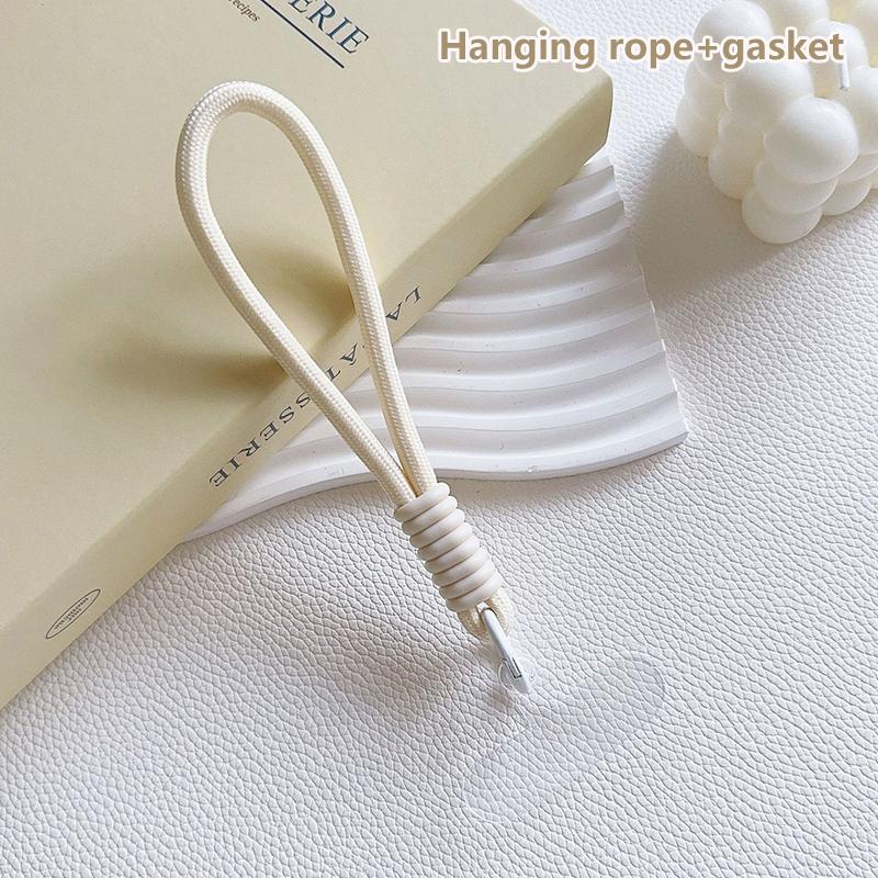 

Ремешок для мобильного телефона с разделителем, плетеный на запястье, сумка для стакана с водой, кулон, цветной, простой, унисекс, подарочный брелок для телефона, цепочка для подвешивания