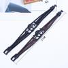European & American Christmas Tree Leather Bracelet - Cowhide-Inspired Couple's Snap-On Design
