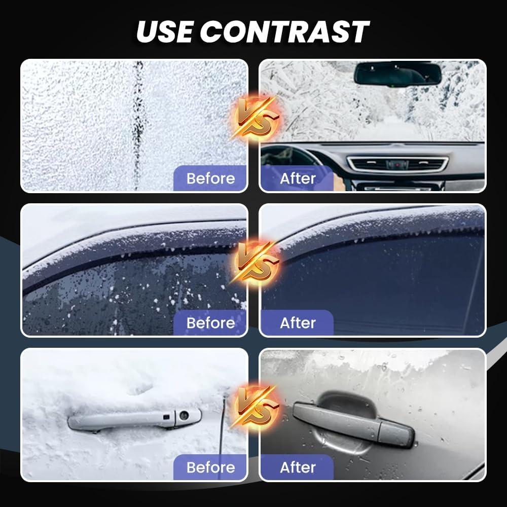 Antifreeze electromagnetic car snow remover, 2026 electromagnetic wave antifreeze snow removal device.