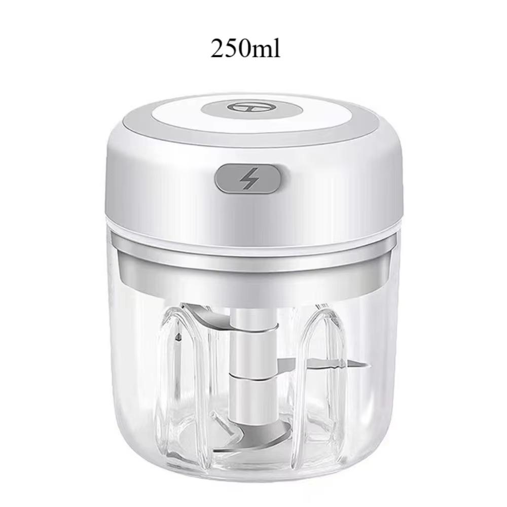 

Electric Garlic Mincer 250ML Vegetable Chopper Food Chopper, USB Mini Garlic Mincer, Onion Chopper Portable Small Food Processor білий