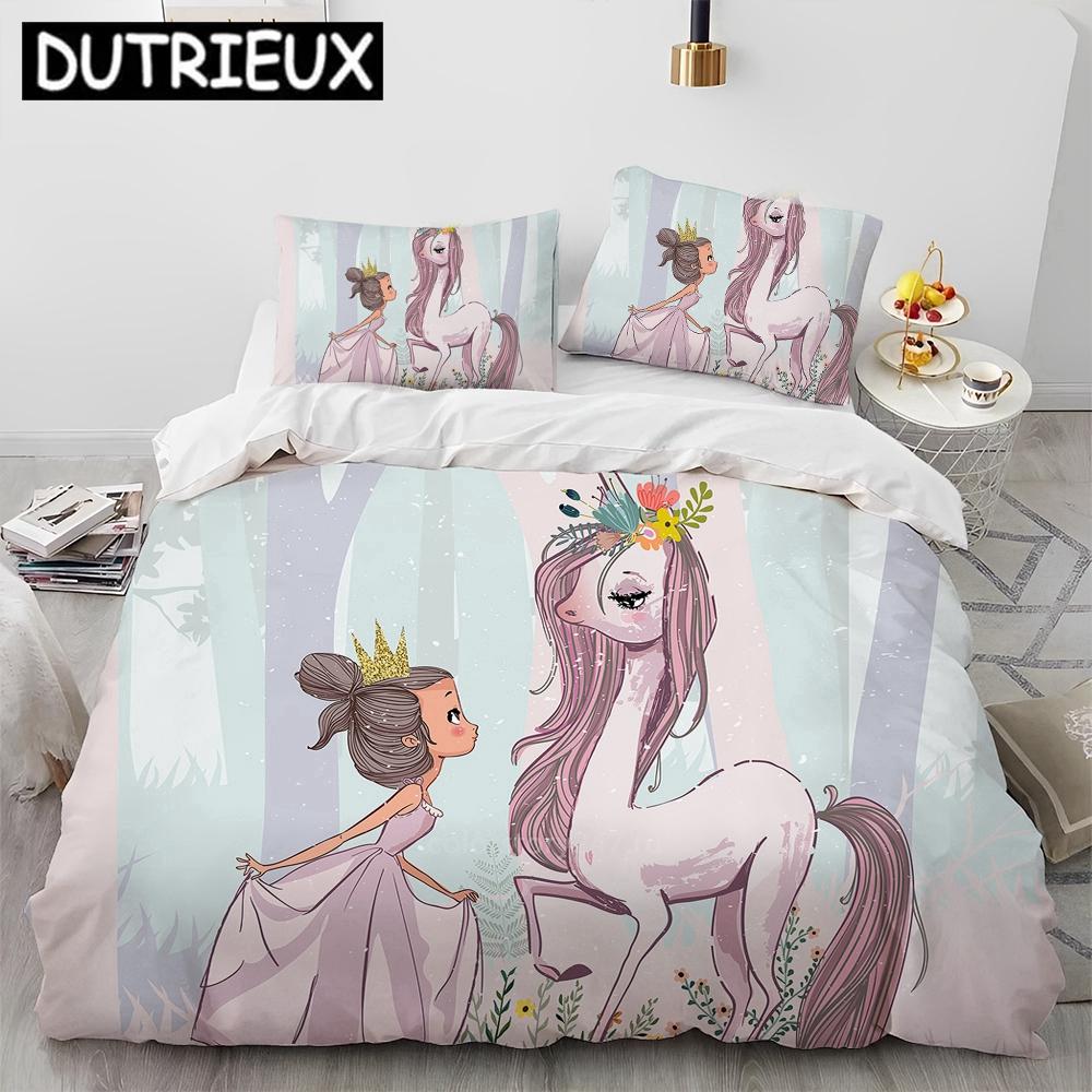 Comforter Charming Queen Size Cartoon Bedding Set - Ballet Girl Ballerina Theme Comforter & S Included
