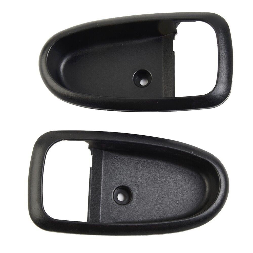 2Pcs Left & Right Interior Door Handle Cover Bezel Trim For Hyundai Elantra 2001-2006