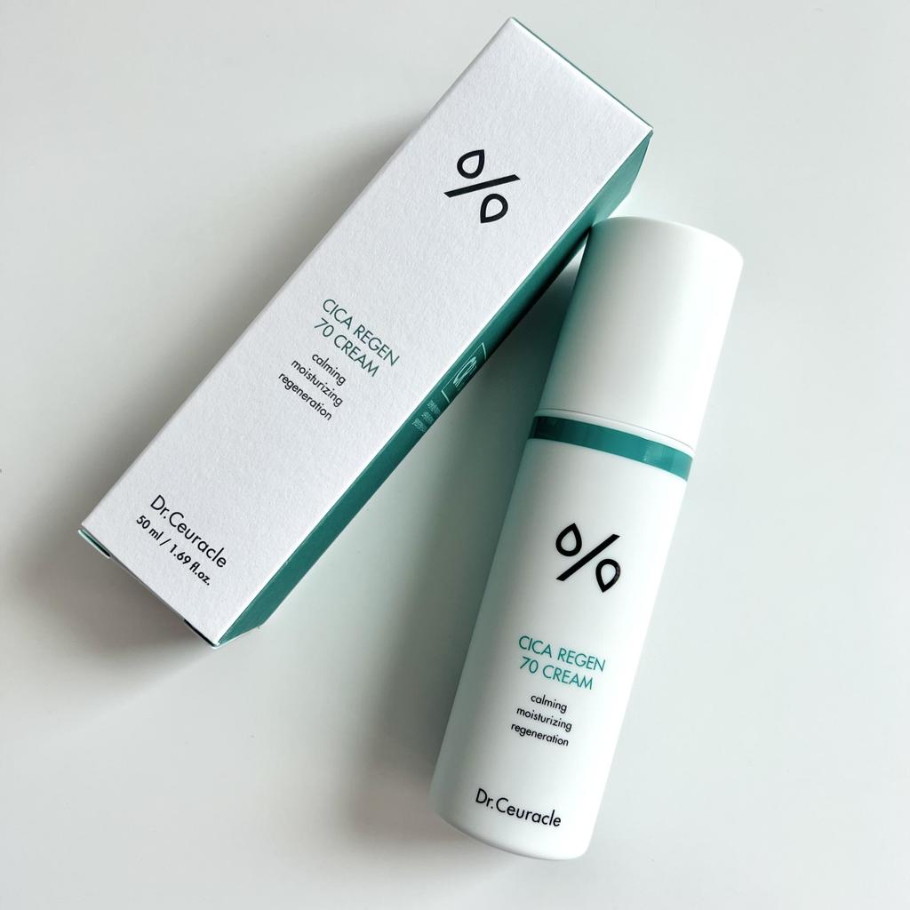 Dr.Ceuracle Cica Regen 70 Cream 50ml/Centella Asiatica Extract 70%