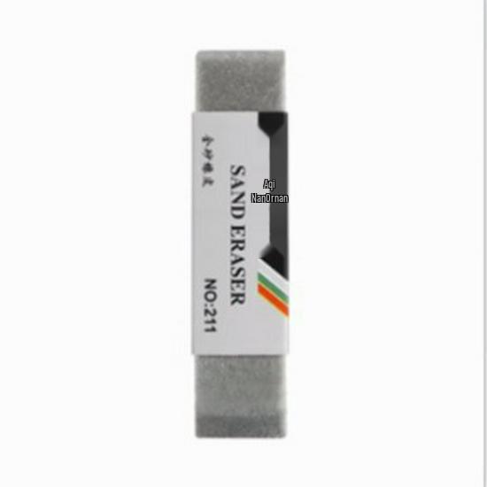 Frosted Dual-Use Eraser for Gel Pens - Ideal for Office and Student Use, General-Purpose Stationery.