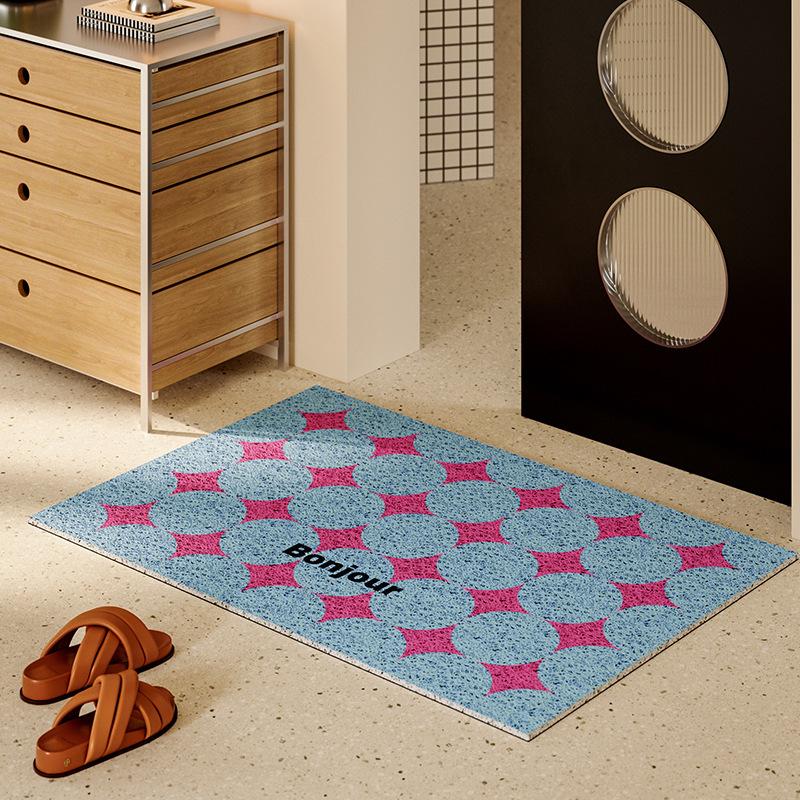 

High-End Retro Loop Pile Entryway Mat - Cuttable, Dust & Mud Removal 40x60cm