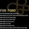 O-Ring Gaskets Replacement for F4TZ-6N653-A F4TZ-6N653-B Compatible with 1994-2003 Ford 7.3L Powerstroke Diesel Turbo Pedestal