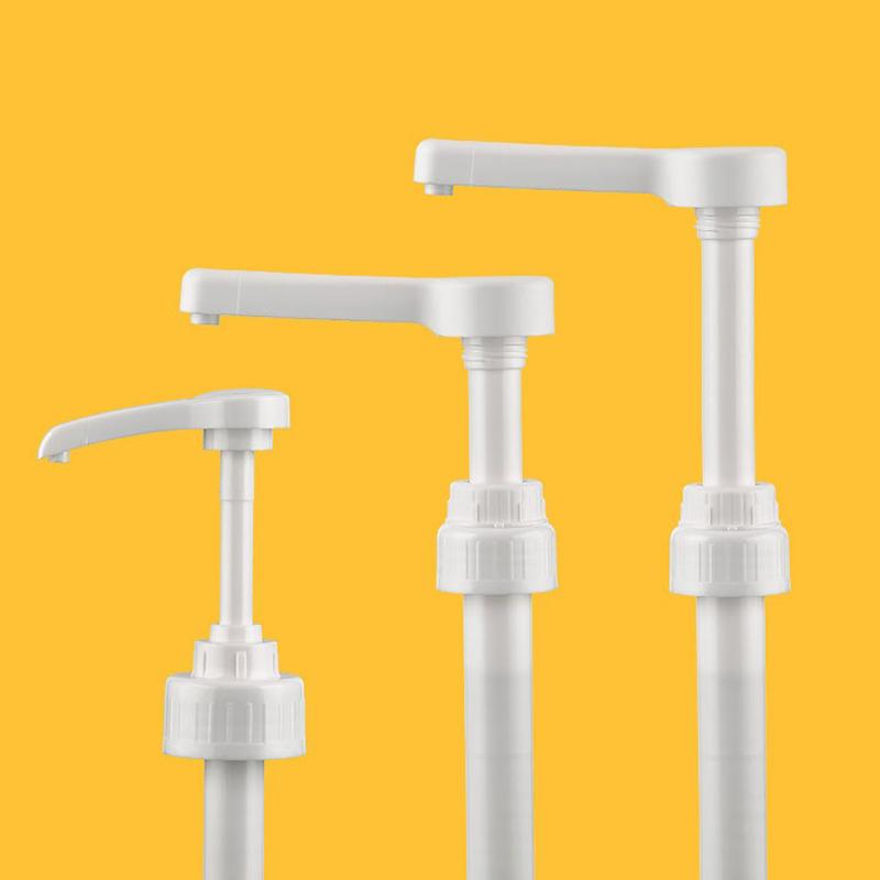 Syrup Pumps Dispenser Replacement Sauce Pressure Nozzle Bottle Pump Containers for Coffee Kitchen Seasoning Liquid