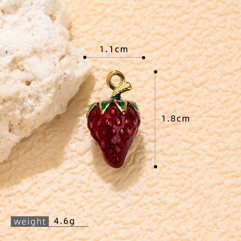 Korean Cute Street-Style Strawberry Jewelry Accessories