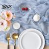 Rustic Gauze Table Runner Cheesecloth Runner 10FT Fabric Boho Wrinkled Decorative for Holiday Dinners Sheer Wedding Party Bridal Shower Long