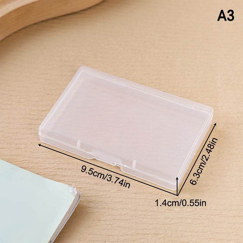 

Коробка для хранения покерных карт, прямоугольная пластиковая коробка разных размеров, упаковочная коробка для рыболовных крючков, беруши, косметическая коробка для хранения