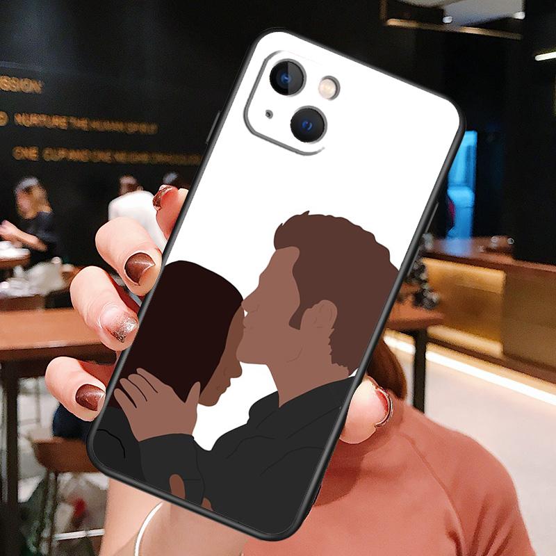 The Vampire Diaries Phone Case For iPhone 16 Pro Max 15 13 12 11 14 Pro Max Plus 12 13 Mini XR 16e Funda Cover