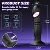 Thrusting Anal Plug Vibrator Wireless Control Prostate Massager Butt Plug Vibrating Suction Cup Dildo Adult Sex Toys for Men