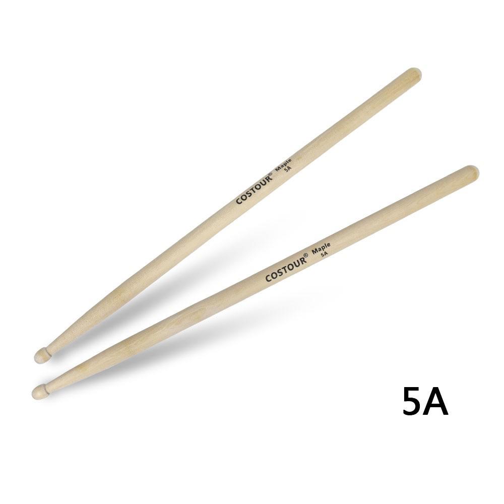 

High-Quality Maple Drumsticks 5A/7A for Drum Kits & Children s Percussion Instruments