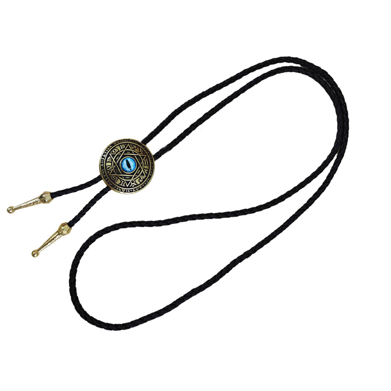 

Колье-боло в западном стиле с металлическим кулоном-тотемом «Глаз дьявола» и «Орел», галстук-галстук для повседневной и праздничной одежды C