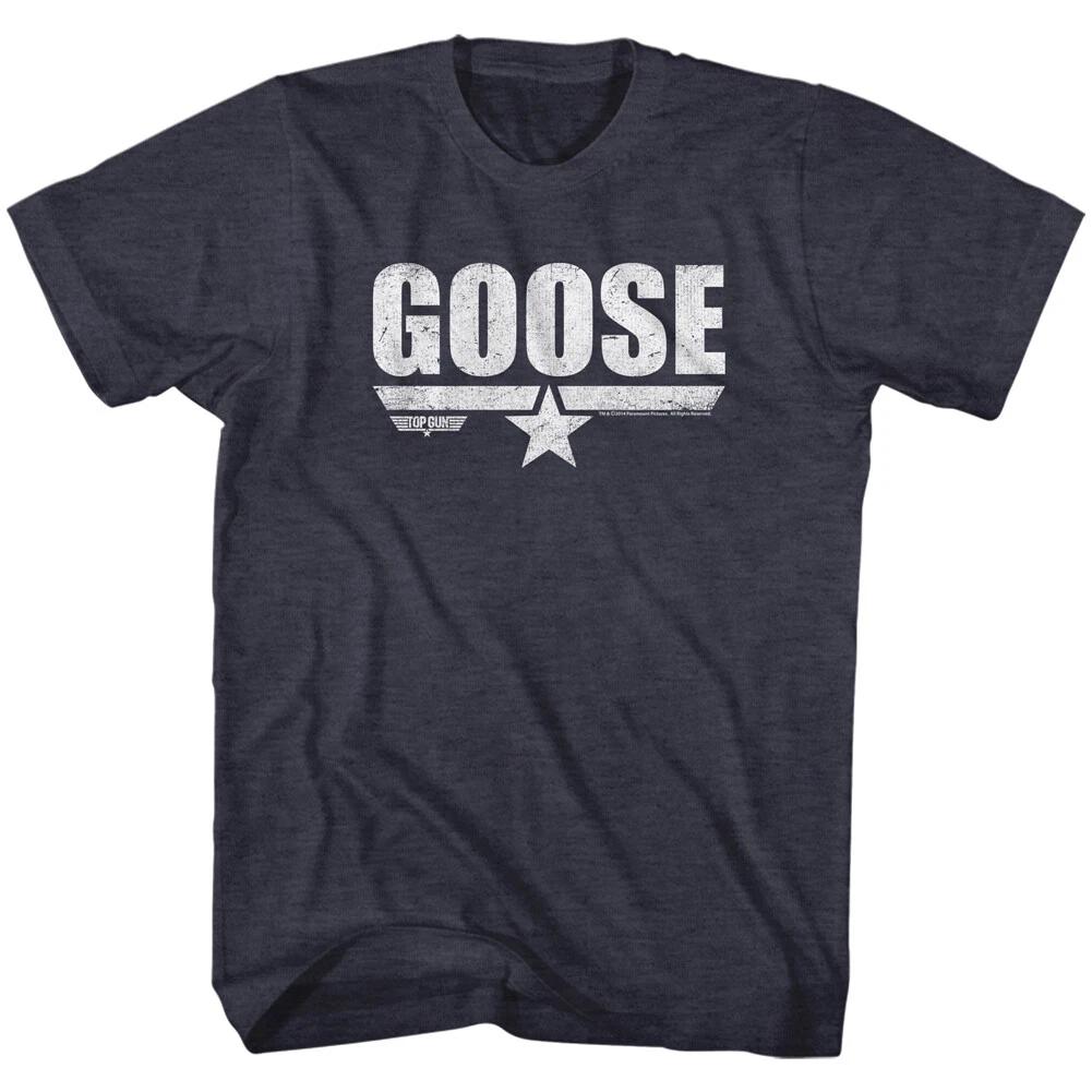 Top Gun Movie F14 Fighter Pilot GOOSE Name Logo Men s T Shirt XL