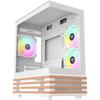Thermaltake CA-1Z4-00M6WN-WS - View 170 WS ARGB Snow - Boitier PC sans alimentation - Mini tour - Format Micro-ATX - Blanc