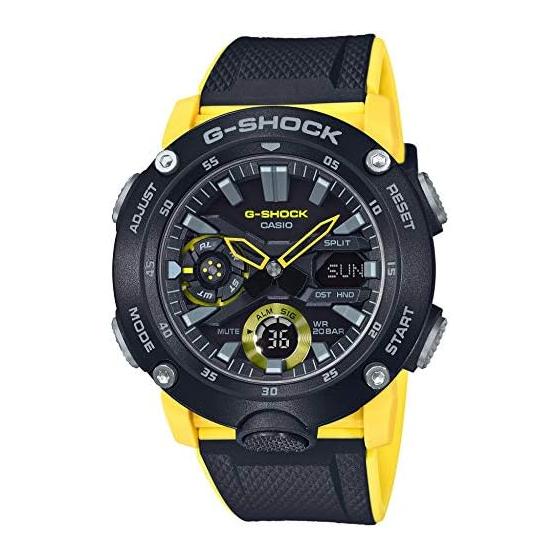 

[Casio] Годинник G-Shock [Оригінальний вітчизняний продукт] Carbon Core Guard Structure GA-2000-1A9JF Men s Yellow