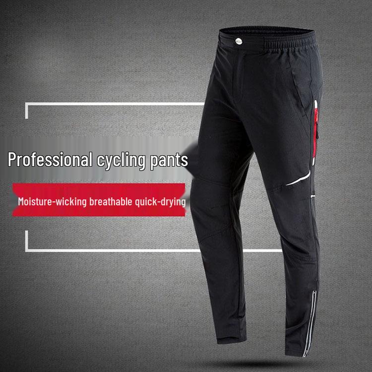 Men's Quick-Dry Breathable Stretch Cycling and Hiking Pants for Summer