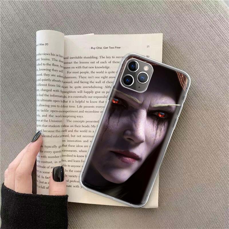 W-World Of W-Warcraft Elf Phone Case For Apple Iphone 12 13 Mini 14 15 Pro 17 Pro Max Air 11 16E 16 Plus Shell Cover C