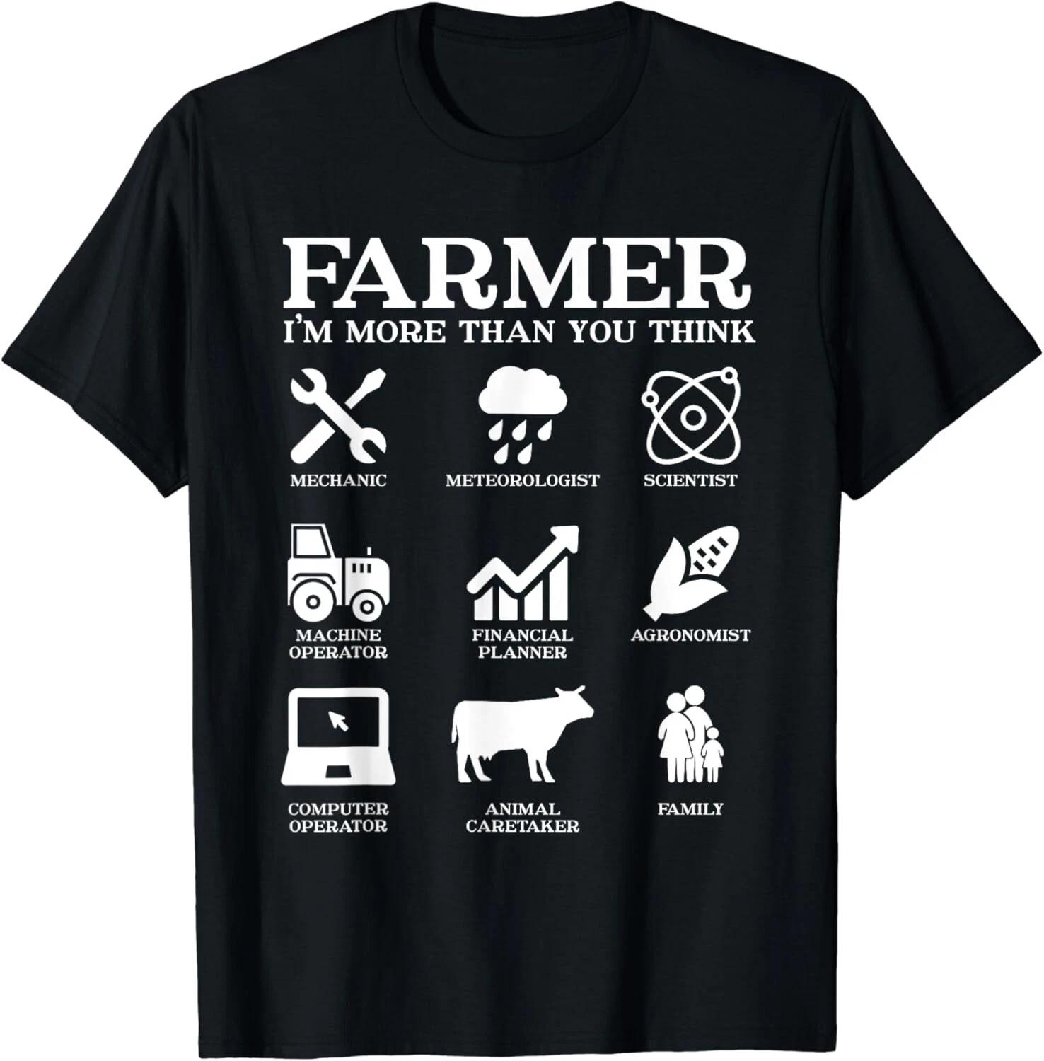Farmer Gift Idea Farming Agriculture Patriotic Farmer Gift Unisex T-Shirt 2XL