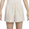 Nike Sportswear Mid-Rise Lace-Up Fashion Fit Three-Quarter Cool Casual Shorts Women Shorts Beige FV7558104