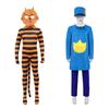 Detective Dogman Cosplay Costume - Pete the Cat Role Play & Stage Performance Outfit for Halloween