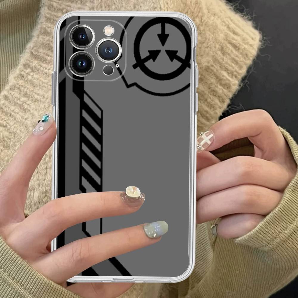Popular Sci-Fi Foundation Scp F-Foundation For IPhone 17 16 15 14 13 12 11 Pro Max Plus Mini Funda For Transparent Cover