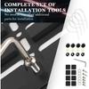 Licence Plate Frame Holder,Practical No Drill Front License Plate Bracket For License Plates Fixing,Universal Front Licenses Plates Mount Car