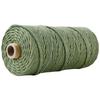 3mm Colored Cotton Rope for DIY Weaving, Tapestry, Binding, and Decorative Use