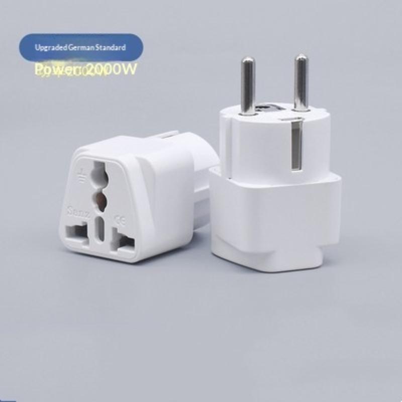 Adaptador de Enchufe Universal para Viajes Internacionales Multifunción Au Uk Us a Eu Tipo E/F Francia España Enchufe Eléctrico Ac
