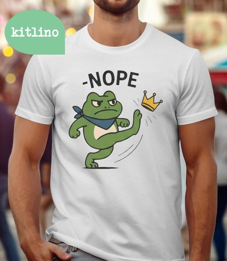 No Kings Portland Frog Unisex T-Shirt XL