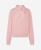 LORDLOAR Muffler Pullover Windproof Knit Pink
