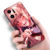 Coque de téléphone noire Anime Himiko Toga pour Huawei Honor 70 90 Lite X40 GT X50 i X5 + X6A X6S X7A X8A X8B X6 X7 X8 X9 4G X9A X9B 5G