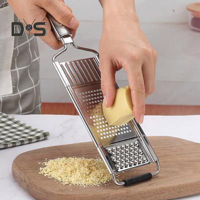 Vegetable Slicer Stainless Steel Food Slicer Removable Blade Kitchen Slicer Vegetable Cutter for Salads Cheese Fruit