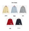 Plus Size Women's Round Neck Jacquard Cardigan - 2026 Spring Style Puppy Design