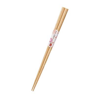 Wooden Made In Octagonal Cherry Beeswax Chopsticks, Japan, 21cm, Tip, Wood, Finish, AP-913788