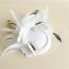 Medieval Style Hair Clip for Ladies Taking Photo Felt Hat Decors Hairband 1920s Style Hair Barrettes for Woman Girls