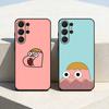 S-Sassy Cartoon C-Clarences Handyhülle Für Samsung S26,S25,S24,S21,S22,S23,S30,Ultra,S20,FE,Lite,10,9,Schwarze Hülle