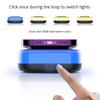Caricabatterie wireless da 15 W con lampada da notte a LED touch per caricabatterie wireless magnetici da tavolo Samsung / Huawei Qi per Iphone 15 Pro 14