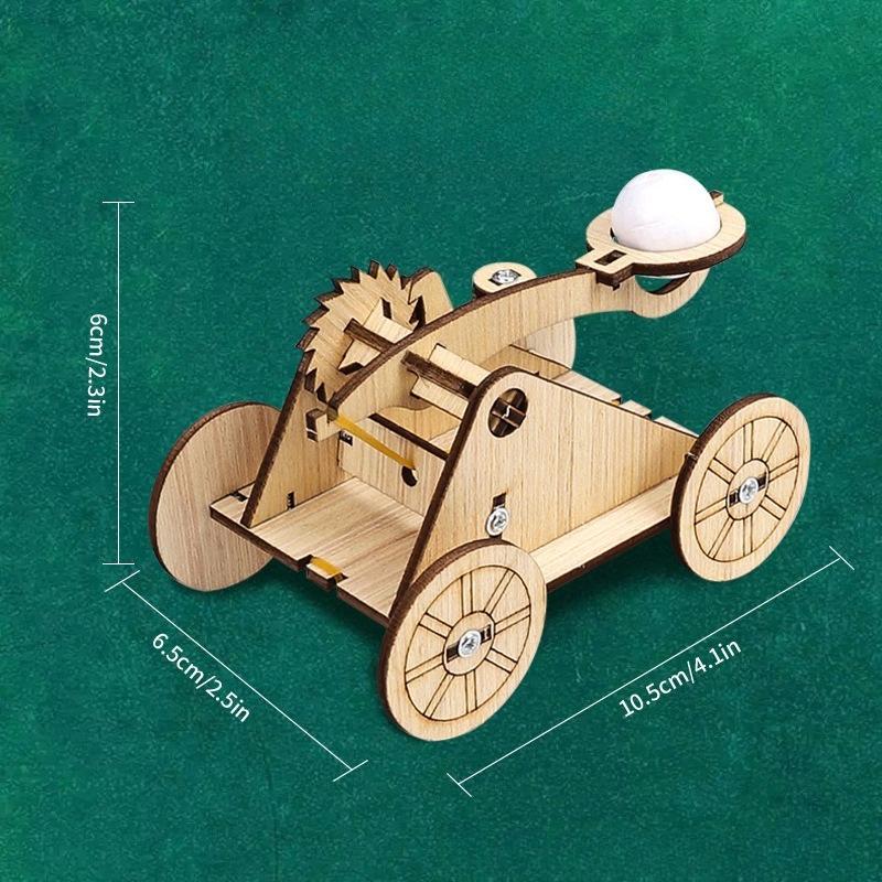 DIY Microscope Excavator fan robot Model Kit - Science And Technology Trend Toy for Small Projects Educational Experiment
