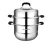 ZISIZ 304 Stainless Steel Multi-layer Steamer Pot