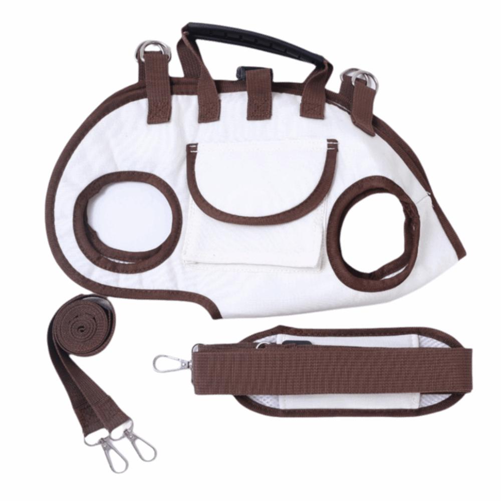 Breathable Dog Full Body Lift Harness Adjustable Pet Carrier  for Hiking Daily Use