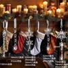 1Pcs Christmas Decoration Crystal Snowflake Hanging Xmas Tree Pendant Ornaments for Home Decor Party 2025 New Year Supplies