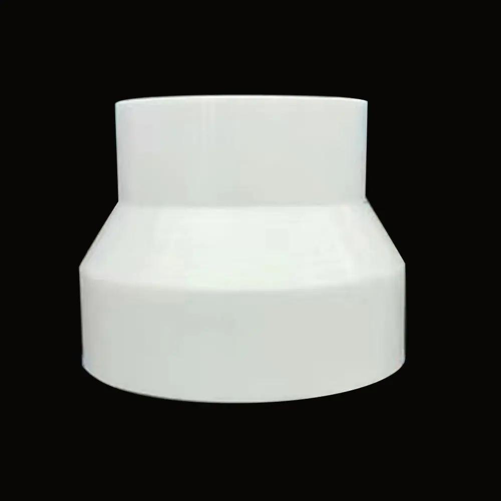 Exhaust Pipe Reducer Adapter ABS White 110-100/150-100/200-150 Variable Diameter Ventilation Pipe Fittings Home Hardware