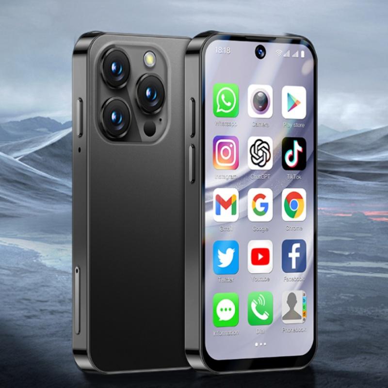 Soyes XS19 Pro Mini 4G Smartphone 3,88 pollici TFT Quad Core Dual SIM 5MP Fotocamera posteriore Bluetooth WIFI Tipo-C Impronta digitale Touchscreen Android Telefono cellulare