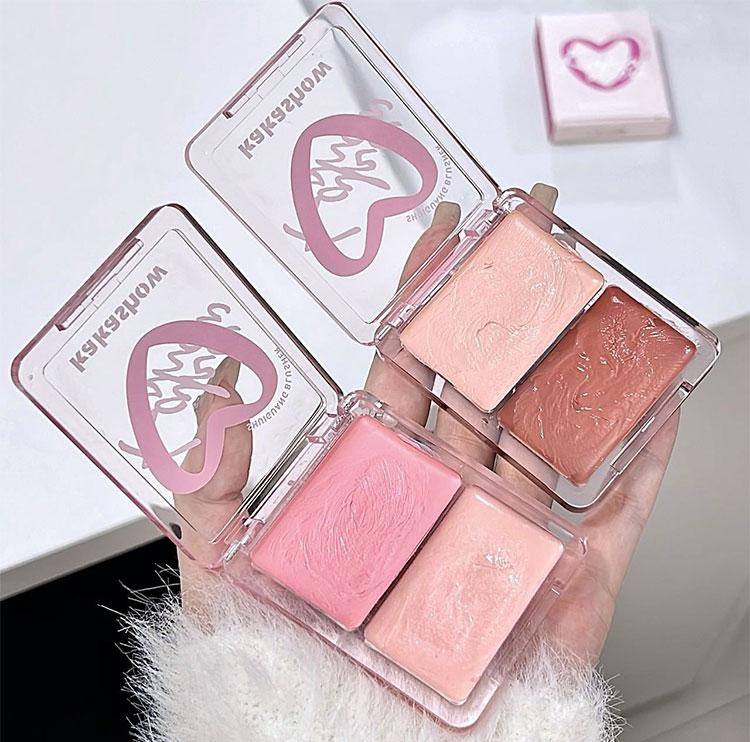 Kakashow Dewy Cream Blush 10g Lightweight Natural Glow Longlasting Buildable Cheek Tint For All Skin Tones