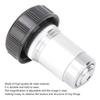 195 All Steel Objective Lens, Stereo Microscope Auxiliary Objective Lens, 4x, 10x, 20x, 40x, 60x, 100x (20X) Microscope Objective Lens, 20x
