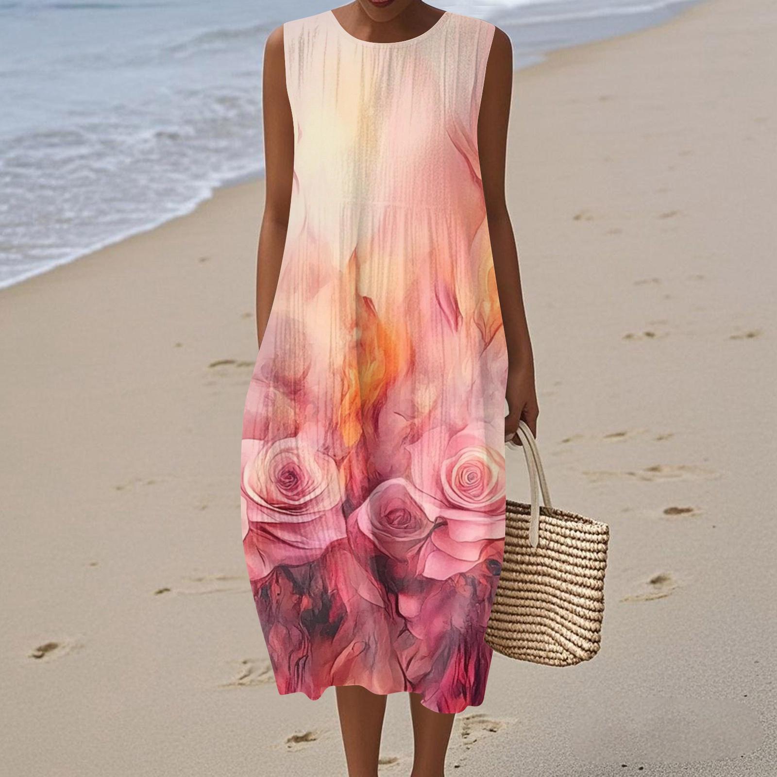 

Women s Fashionable Color Stand Up Collar Button Short Sleeved Loose Dress XL